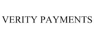 VERITY PAYMENTS