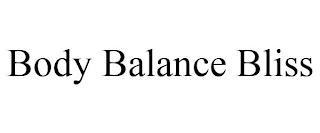 BODY BALANCE BLISS