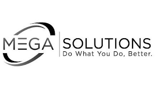 MEGA SOLUTIONS DO WHAT YOU DO, BETTER.