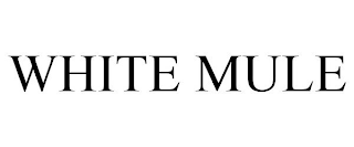 WHITE MULE