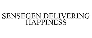 SENSEGEN DELIVERING HAPPINESS