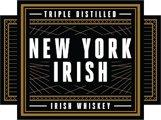 TRIPLE DISTILLED NEW YORK IRISH IRISH WHISKEY