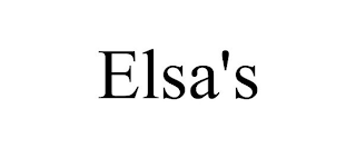 ELSA'S