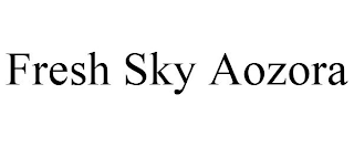 FRESH SKY AOZORA