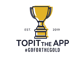 EST. 2019 TOPIT THE APP #GOFORTHEGOLD