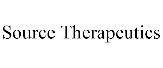 SOURCE THERAPEUTICS