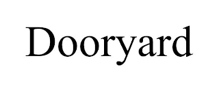 DOORYARD