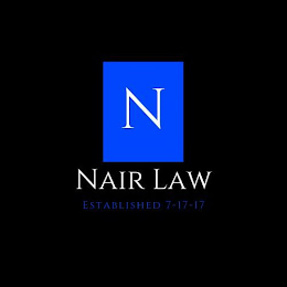 N NAIR LAW ESTABLISHED 7-17-17