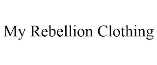 MY REBELLION CLOTHING