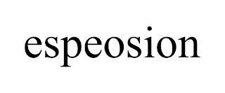 ESPEOSION