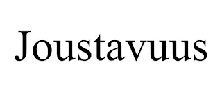 JOUSTAVUUS