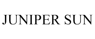 JUNIPER SUN