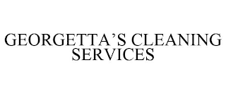 GEORGETTA'S CLEANING SERVICES