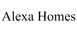 ALEXA HOMES