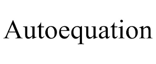 AUTOEQUATION