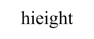 HIEIGHT