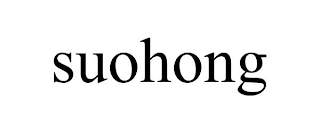 SUOHONG
