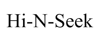 HI-N-SEEK