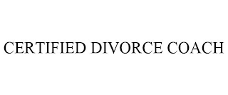 CERTIFIED DIVORCE COACH