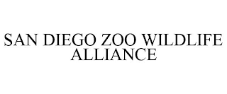 SAN DIEGO ZOO WILDLIFE ALLIANCE