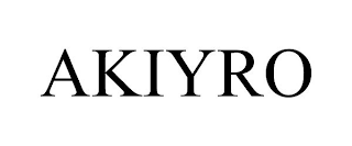 AKIYRO