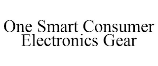 ONE SMART CONSUMER ELECTRONICS GEAR