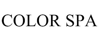 COLOR SPA