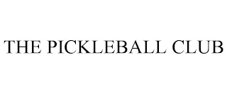 THE PICKLEBALL CLUB