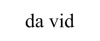 DA VID