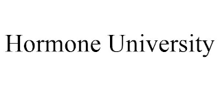 HORMONE UNIVERSITY