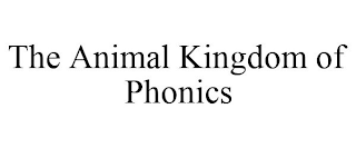 THE ANIMAL KINGDOM OF PHONICS