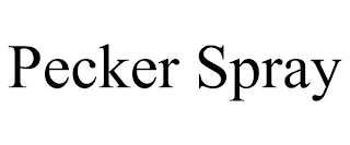 PECKER SPRAY