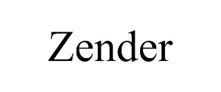 ZENDER