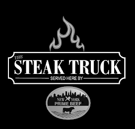 THE STEAK TRUCK SERVED HERE BY NEW YORK PRIME BEEF