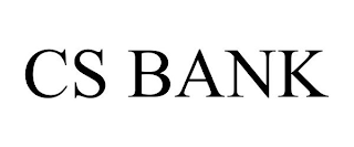 CS BANK