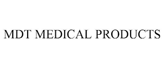 MDT MEDICAL PRODUCTS