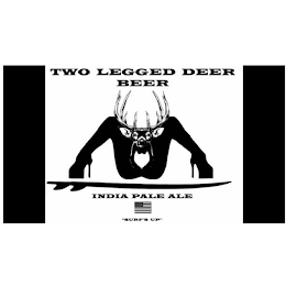 TWO LEGGED DEER BEER INDIA PALE ALE "SURF'S UP"