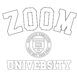 ZOOM UNIVERSITY SOCIALIS REMOTUS EST. 2020 + 20 :-(