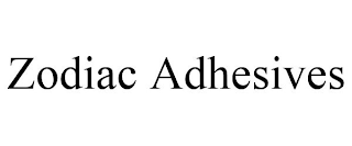 ZODIAC ADHESIVES