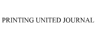 PRINTING UNITED JOURNAL