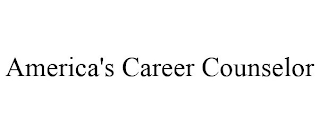 AMERICA'S CAREER COUNSELOR