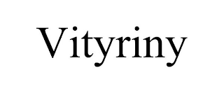 VITYRINY