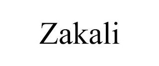 ZAKALI