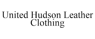 UNITED HUDSON LEATHER CLOTHING