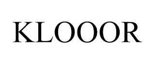 KLOOOR