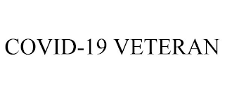 COVID-19 VETERAN