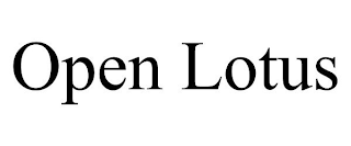 OPEN LOTUS