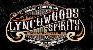 LYNCHWOODS SPIRITS ORIGINAL FAMILY RECIPE JACKSON CENTER PA HIGH QUALITY MOONSHINE
