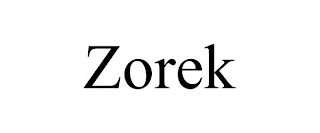 ZOREK