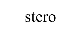 STERO